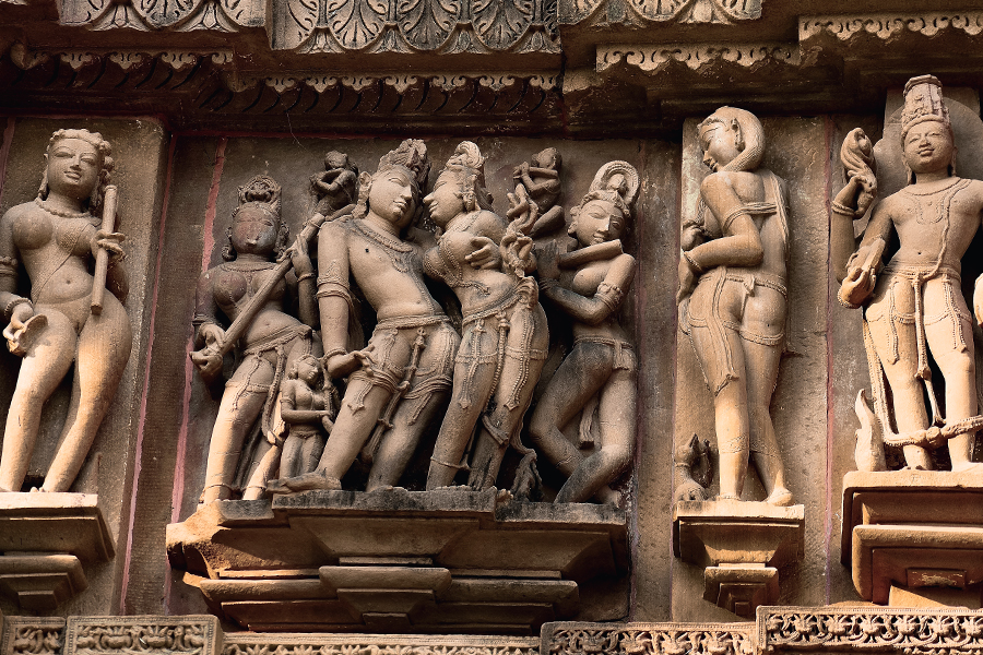 Sculpture Khajuraho Temple