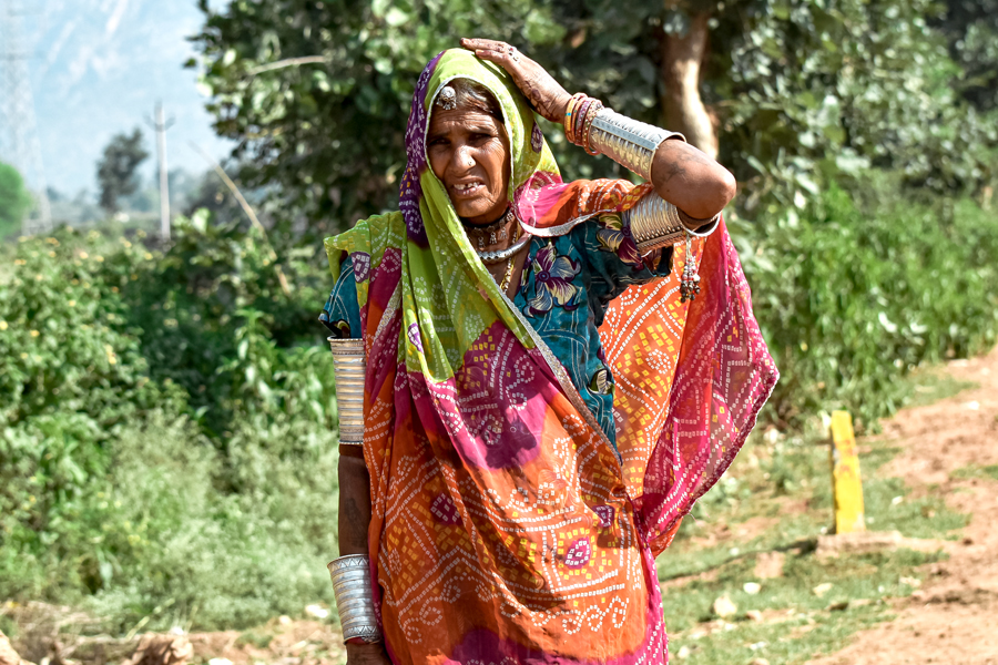 A traditional lady in Rajasthan